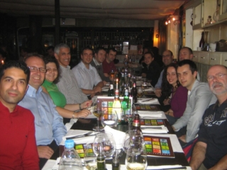 Team dinner @ Support Supervisor class, HP Bulgaria - December 2010 #sgsa