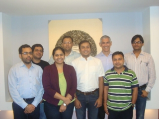 Students @ Support Manager class, India - September 2012