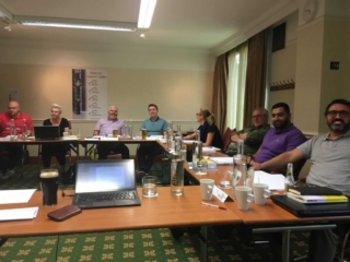 Post-class celebration @ Support Manager class, Public UK - June 2017 #sgsa