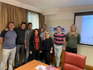 Class photo @ Service Account Manager class, Public UK - September 2019 #sgsa